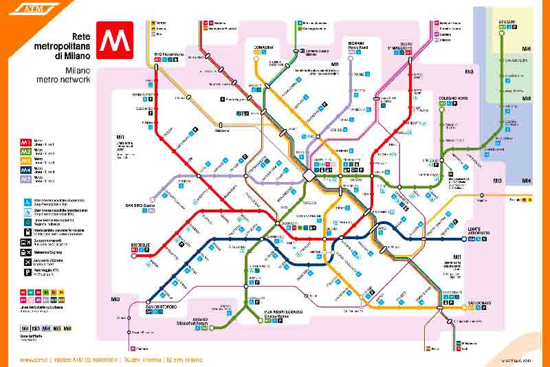 Metropolitana M4 Linea Blu