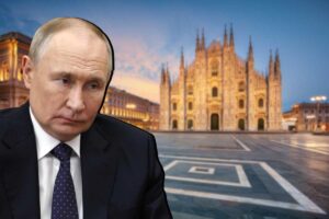 Putin Milano Duomo