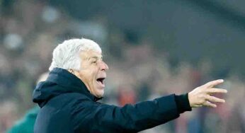 Atalanta, Gasperini: “Siamo forti, ma non abbastanza per lo scudetto”