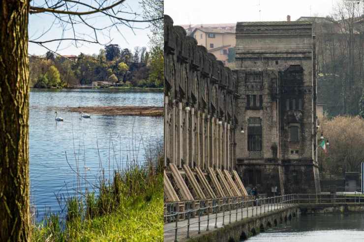 Fiume Adda castello