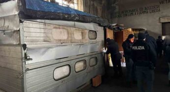 Milano, ex magazzini delle ferrovie diventano dormitorio | 26 denunce