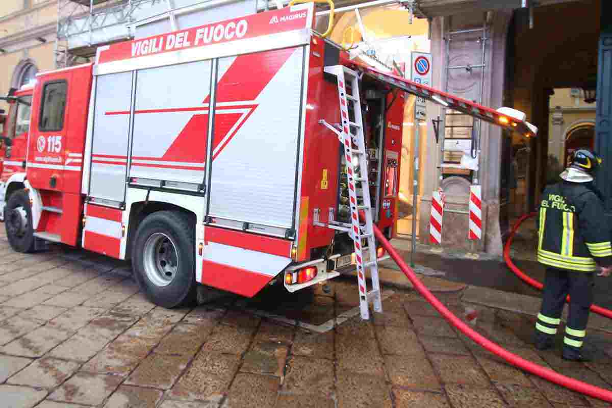 Vigili del fuoco Politecnico Milano