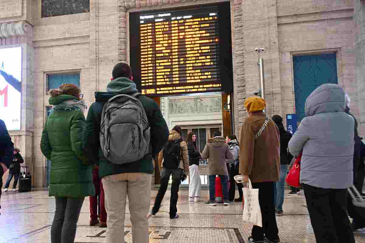 Caos Treni Milano