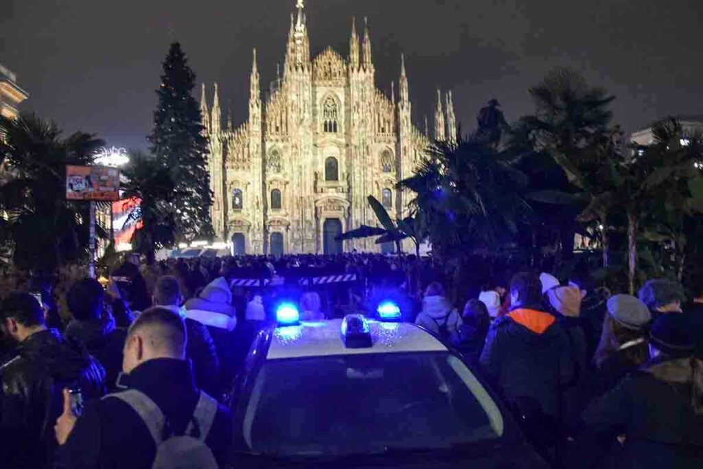 Capodanno, Molestie in Duomo