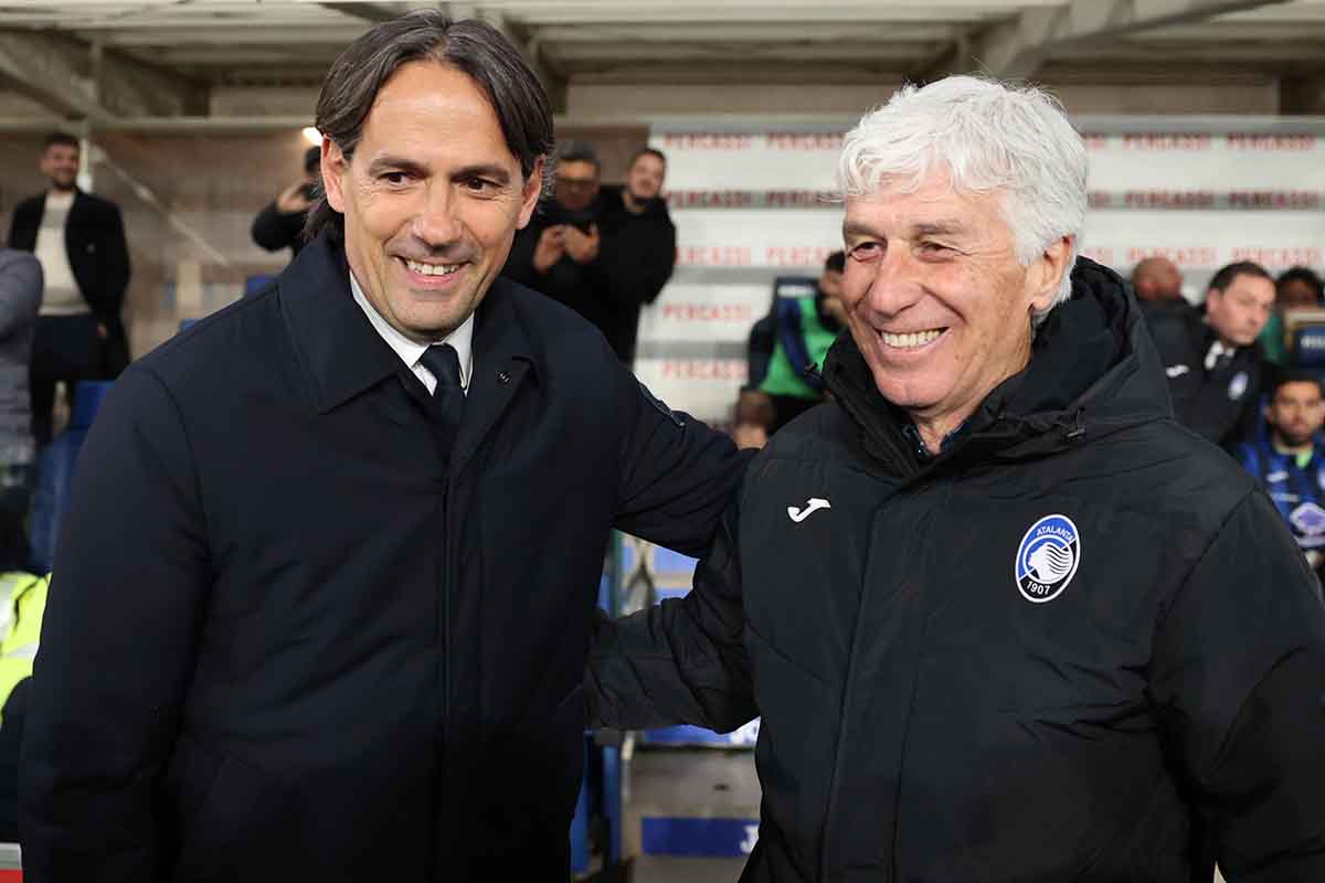 Simone Inzaghi e Gasperini