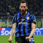 Inter, Calhanoglu dopo un gol