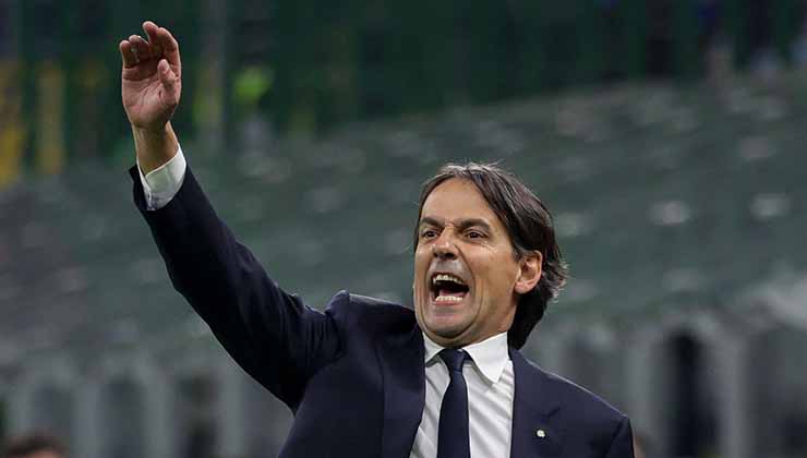 Inter, Simone inzaghi in panchina