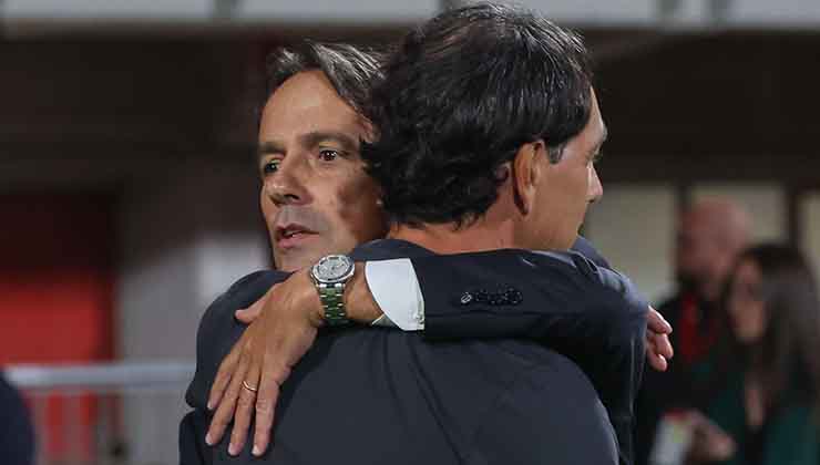 Abbraccio Inzaghi Nesta