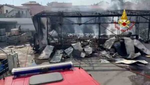 Incendio Perfetti Lainate