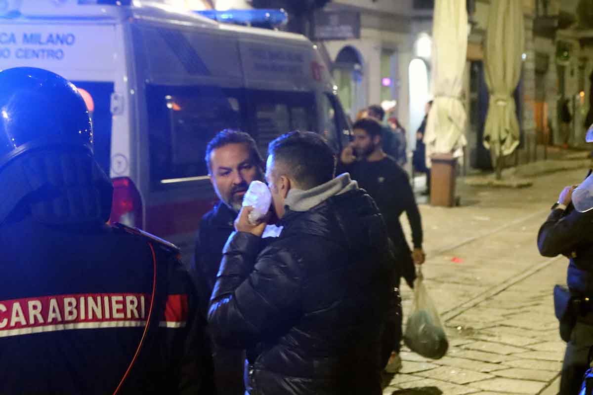 Carabinieri, rissa a MIlano