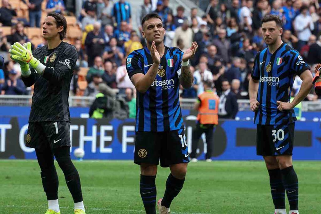 Inter Roma, fine partita
