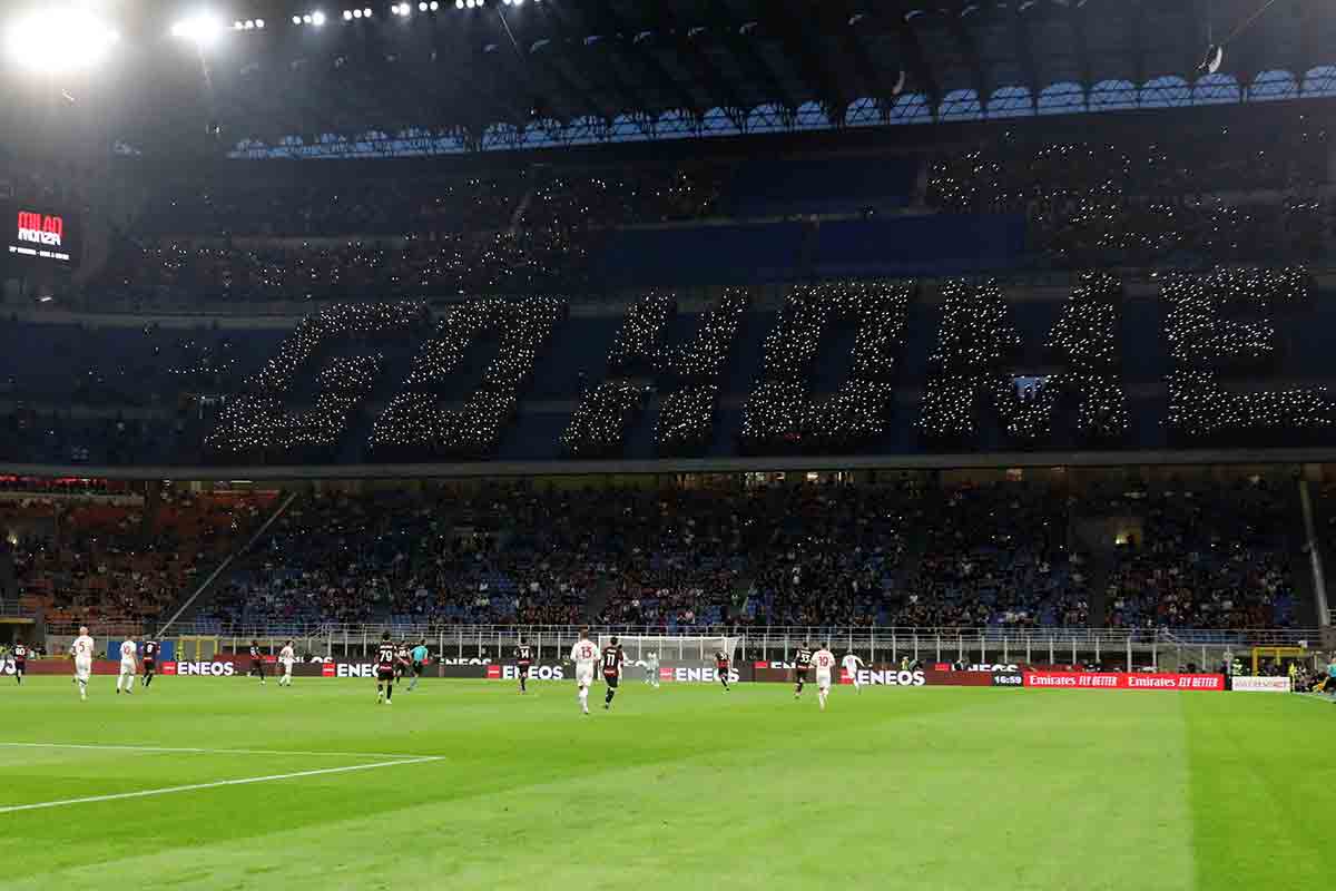 Milan Monza Contestazione