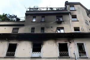 Incendio e omicidio, Milano viale Abruzzi