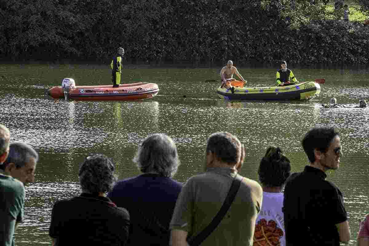 Parco delle Cave, un morto annegato