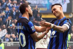 Inter, Lautaro e Calhanoglu