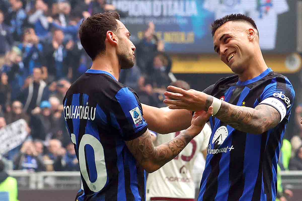 Inter, Lautaro e Calhanoglu