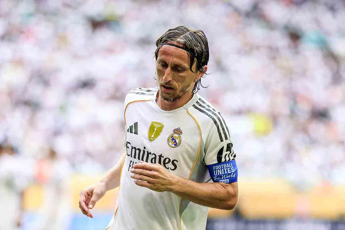 Luka Modric al Milan