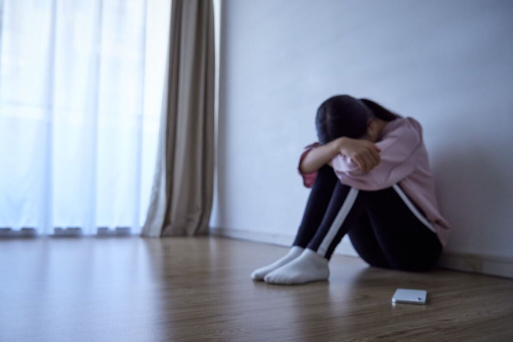 Giovane in difficoltà