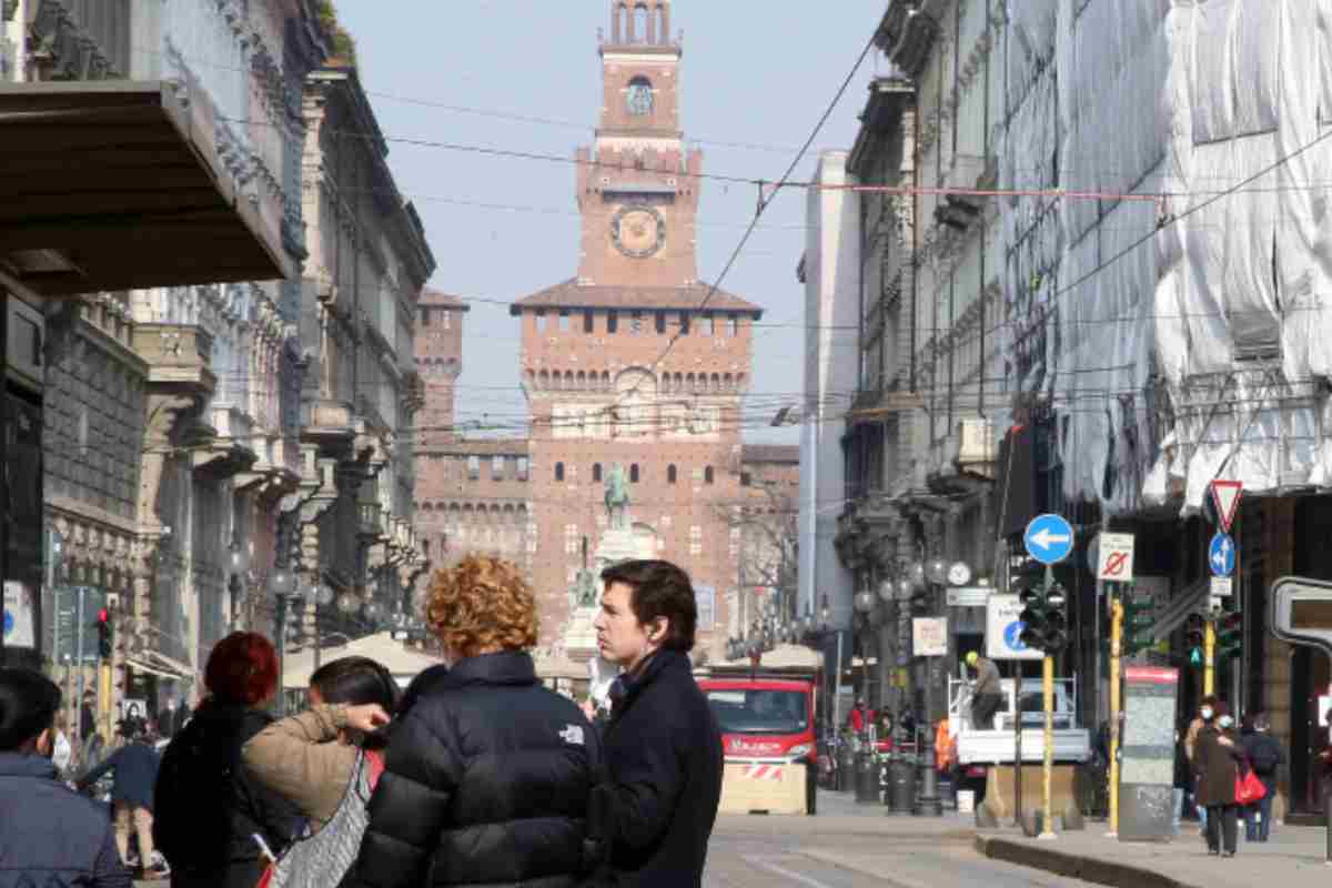 Via Dante a Milano