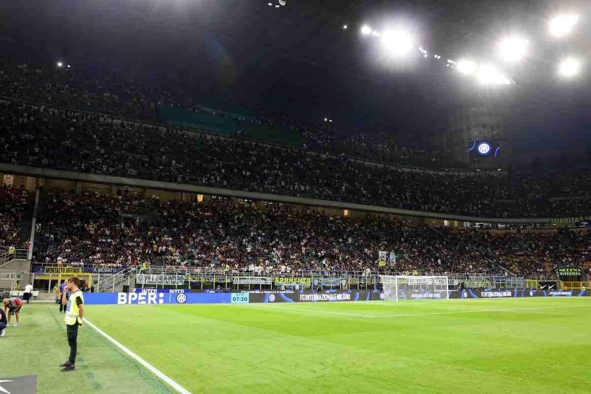 San Siro, il terreno di gioco