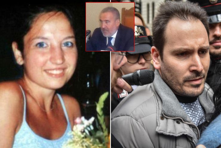 Chiara Poggi e Andrea Sempio con l'ex Pm Venditti