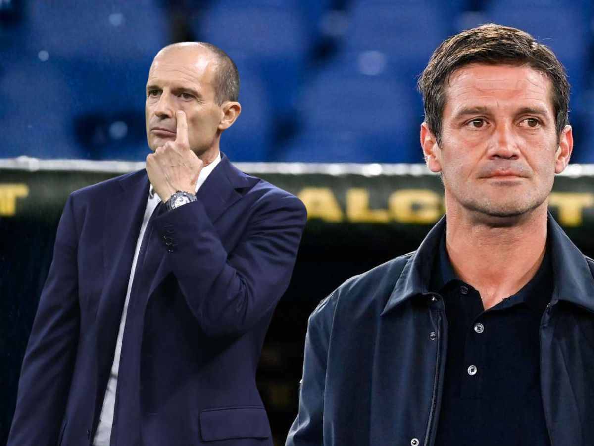 Massimiliano Allegri e Christian Chivu