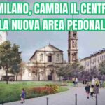 La nuova area pedonale