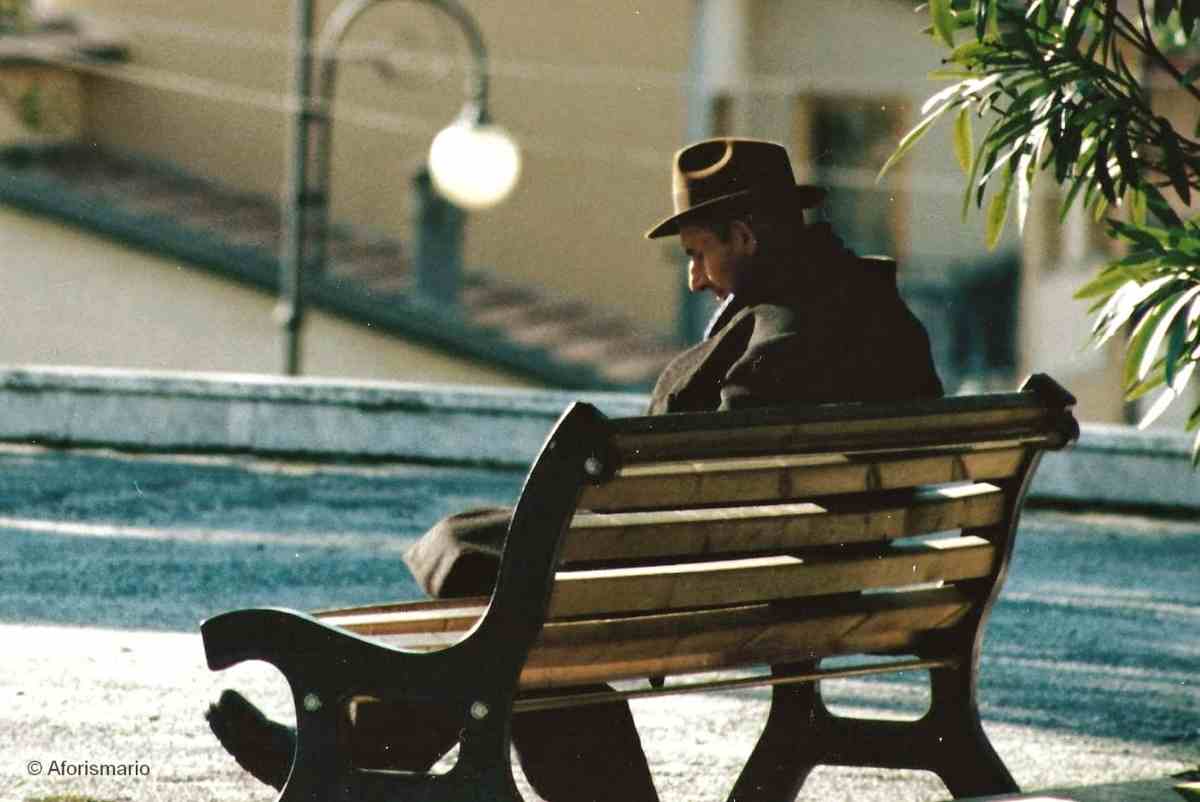 Un anziano solo