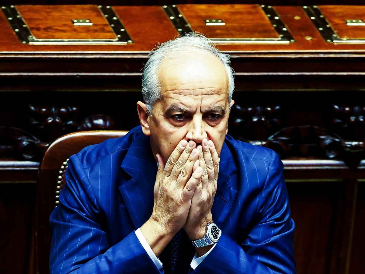 Il Ministro dell'Interno Matteo Piantedosi