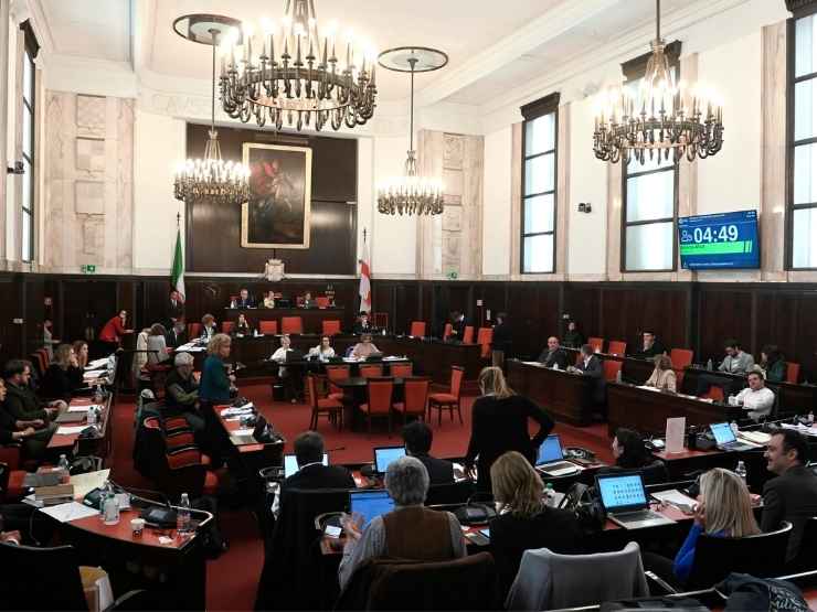 Il consiglio comunale di Milano