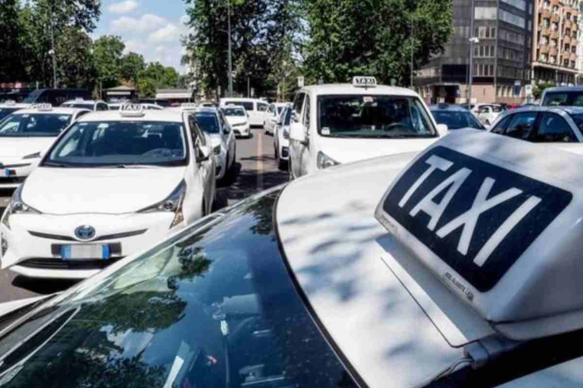 Taxi a Milano