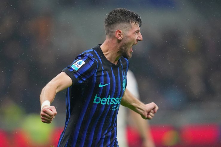 L'esultanza di Sucic