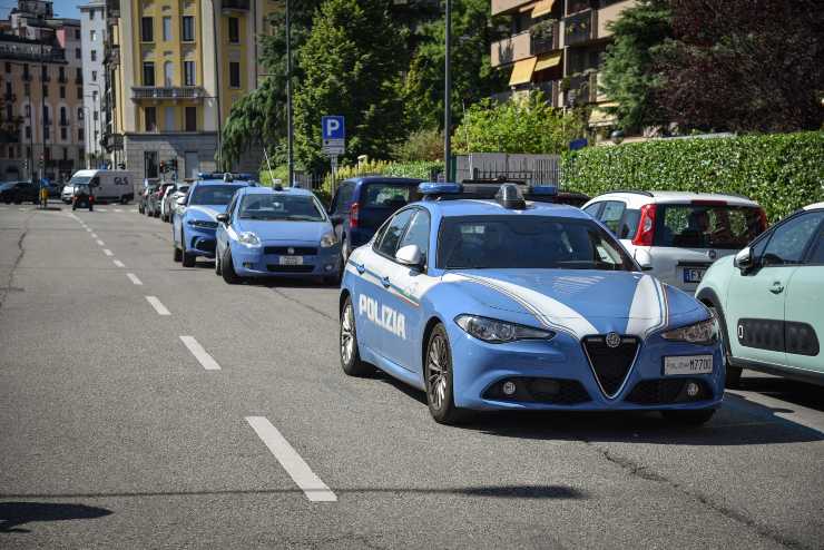 Macchine della Polizia