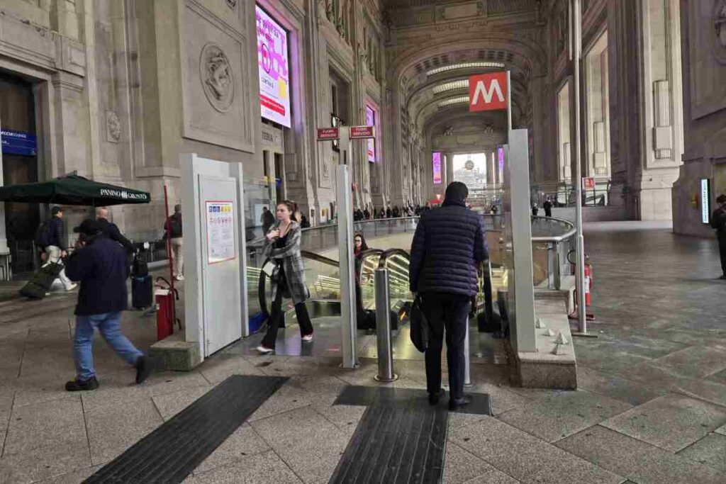 Una metro di Milano