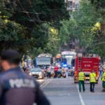 Vigili del fuoco in azione a Milano