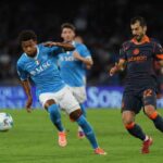 Un momento di Napoli-Inter