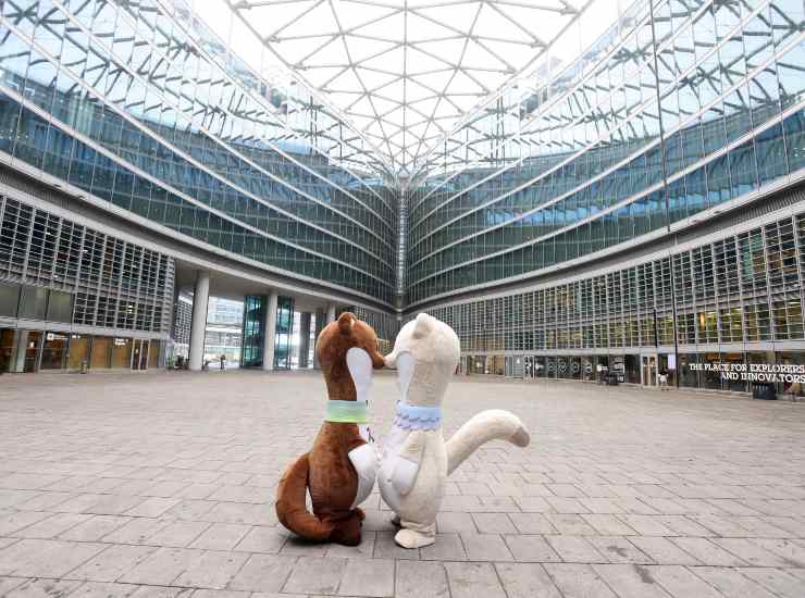 Le mascotte di Milano-Cortina 2026