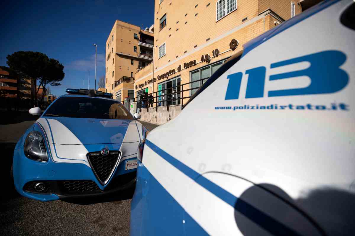 Due vetture della polizia 