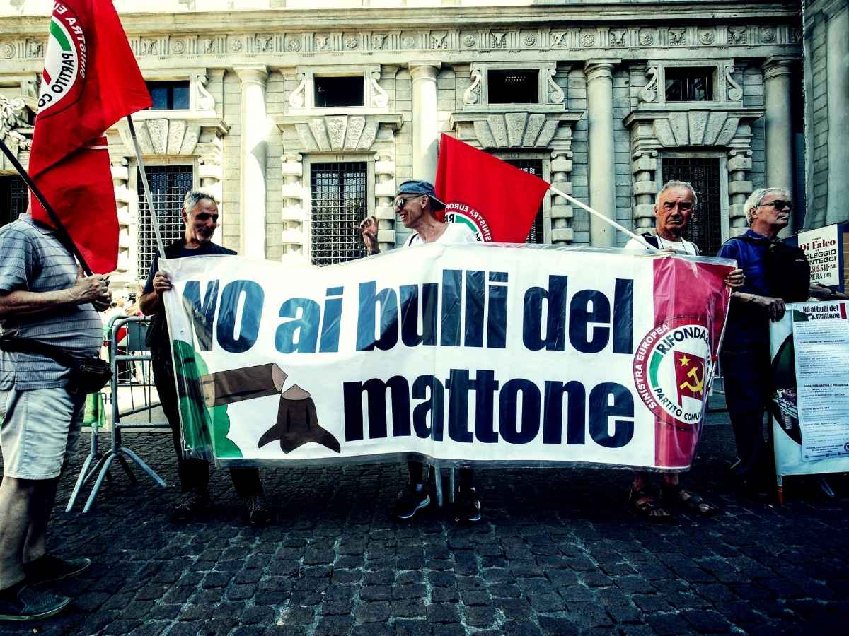 Protesta case a Milano