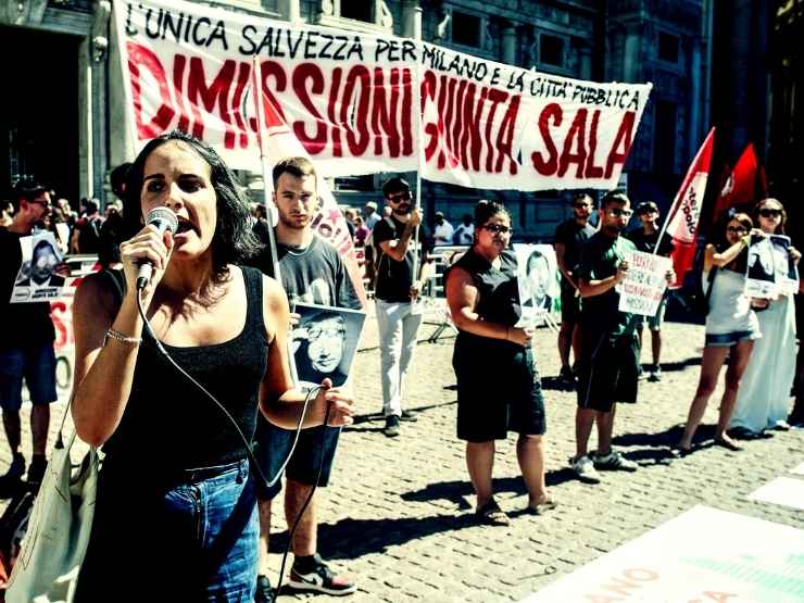 Proteste case a Milano