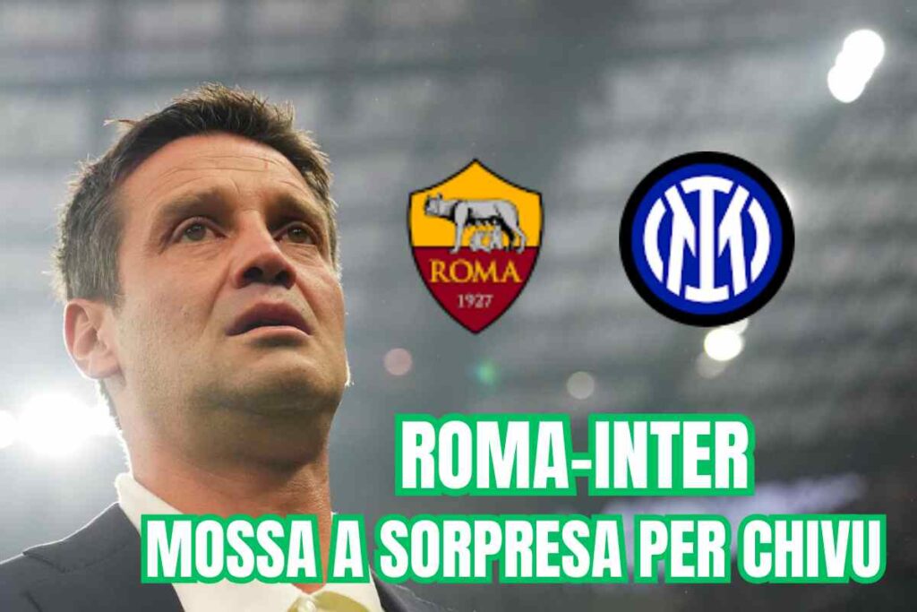 Chivu prepara Roma-Inter