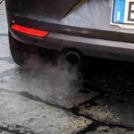 Auto smog città