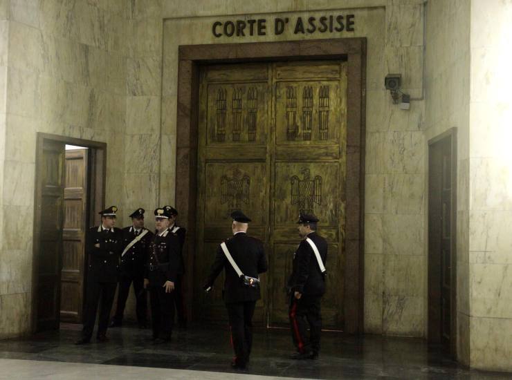 L'aula di un tribunale