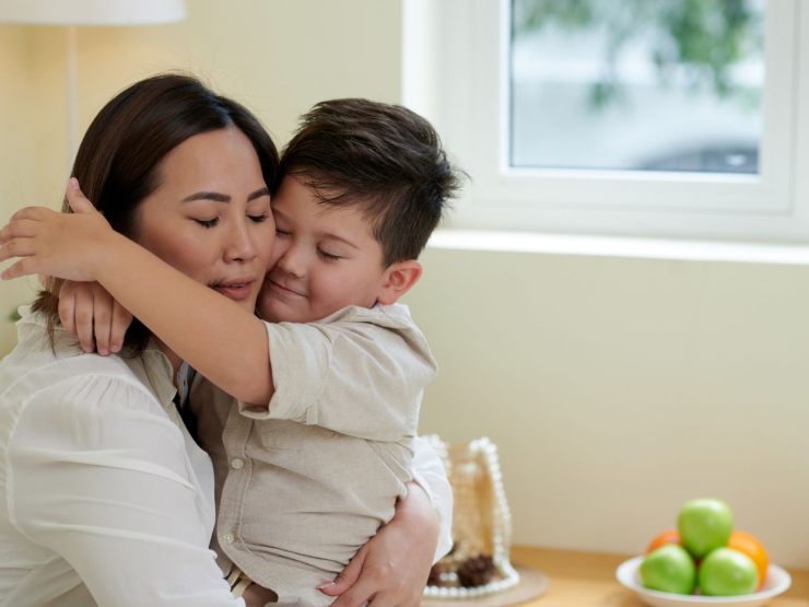 mamma e figlio