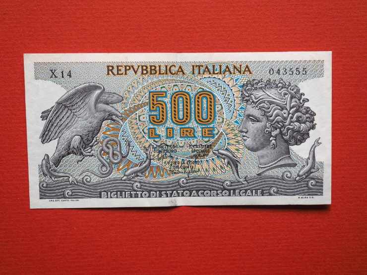 banconota 500 Lire