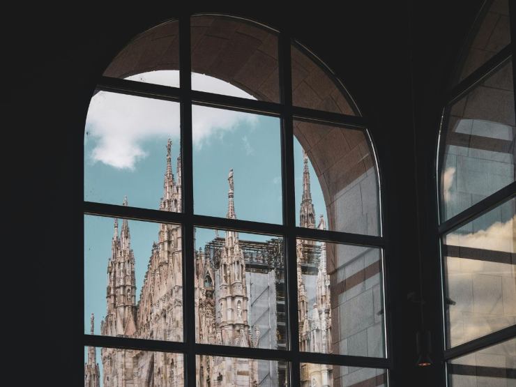 Milano vista da finestra