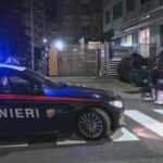 I carabinieri al lavoro dopo lo stupro