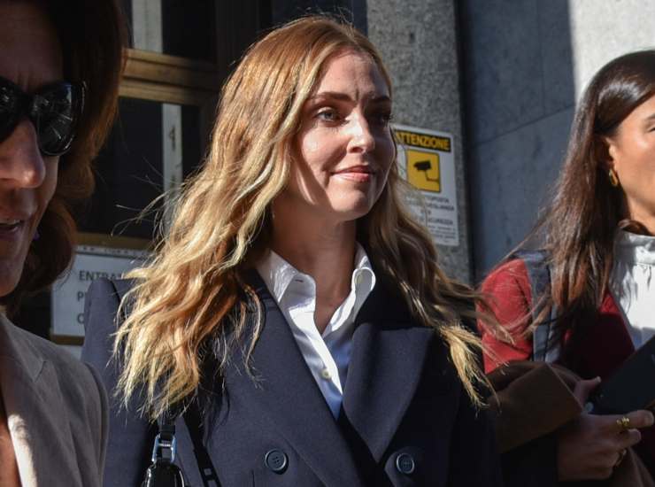 Ferragni in primo piano