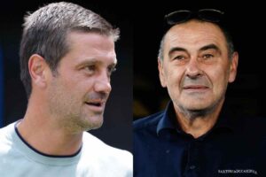 Foto combo Chivu Sarri