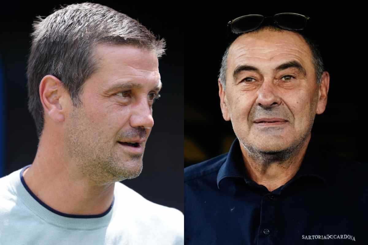 Foto combo Chivu Sarri